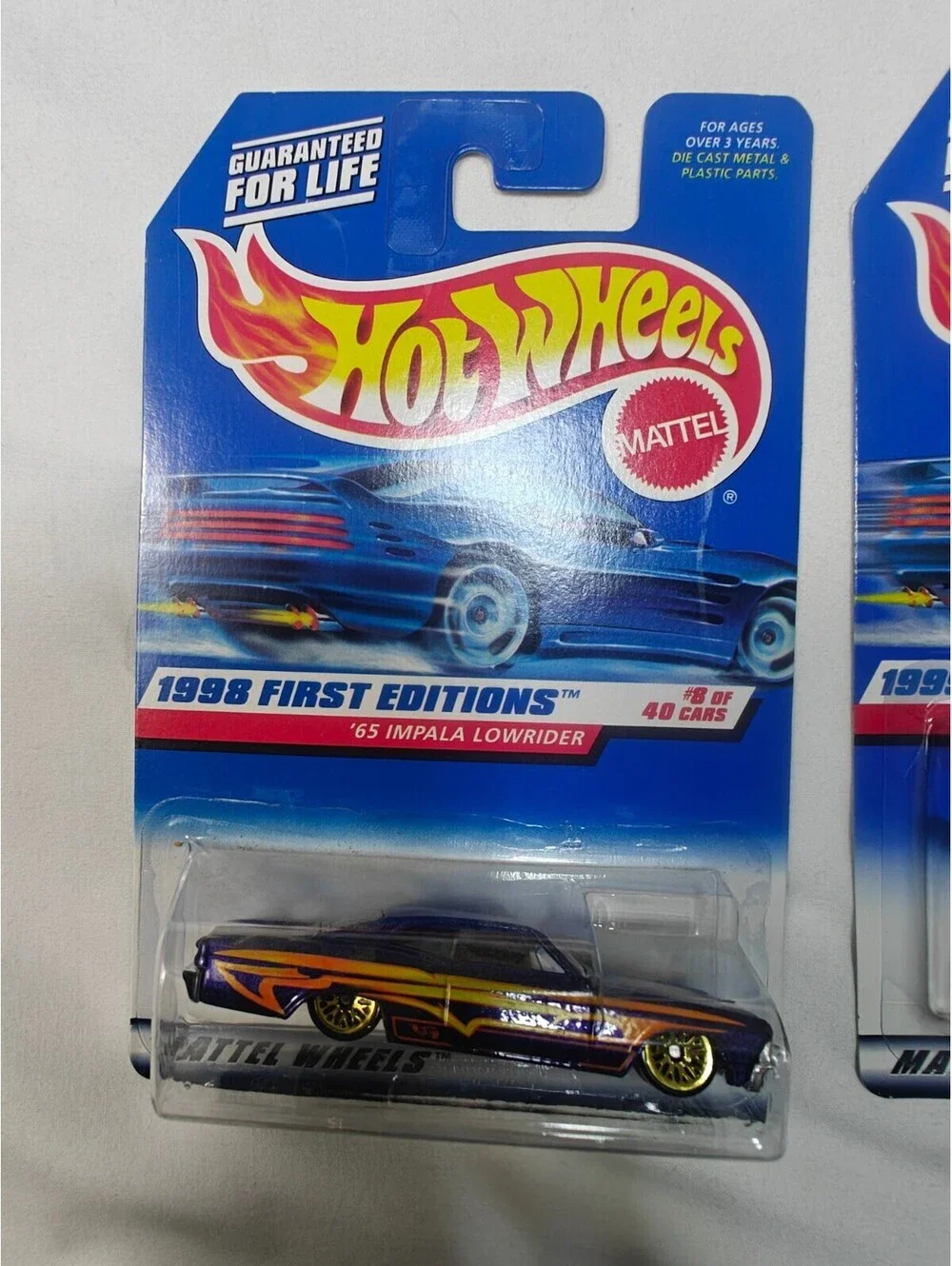 Vintage Hot Wheels Lot of 4 1997-1999 First Editions Sealed Mattel
